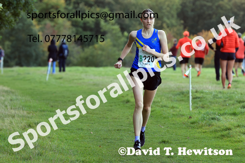 Senior Womens 2026 Northern Cross Country Relays, Graves Park, Sheffield. Photo: David T. Hewitson/Sports for All Pics